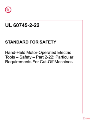 UL 60745-2-22 PDF